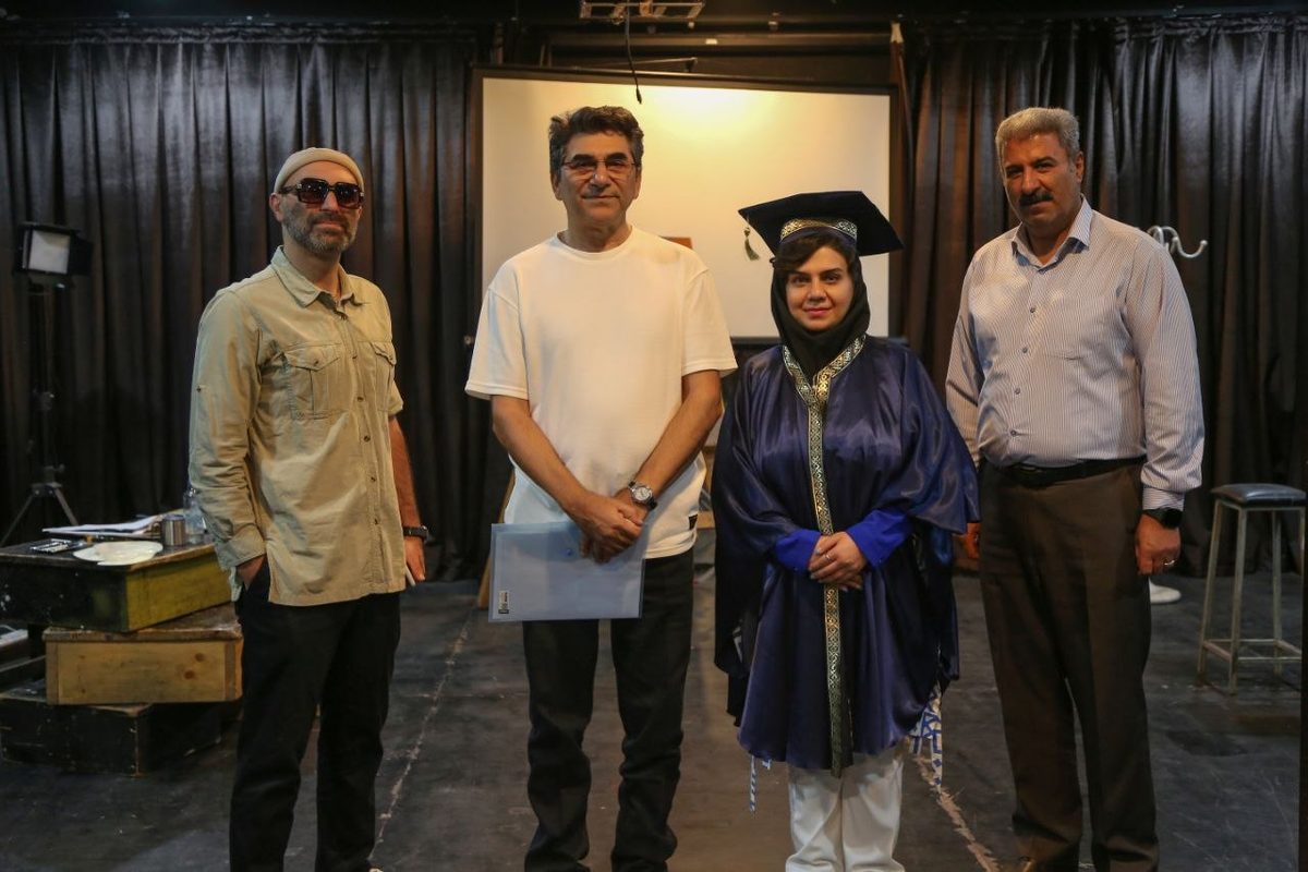 دانشآموختگی کارشناسی ارشد در سالن نمایش